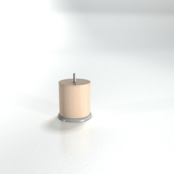 Pied de lit Pieds de lit Bois Cylindriques Tazo Pied de lit Pieds de lit Bois Cylindriques Tazo