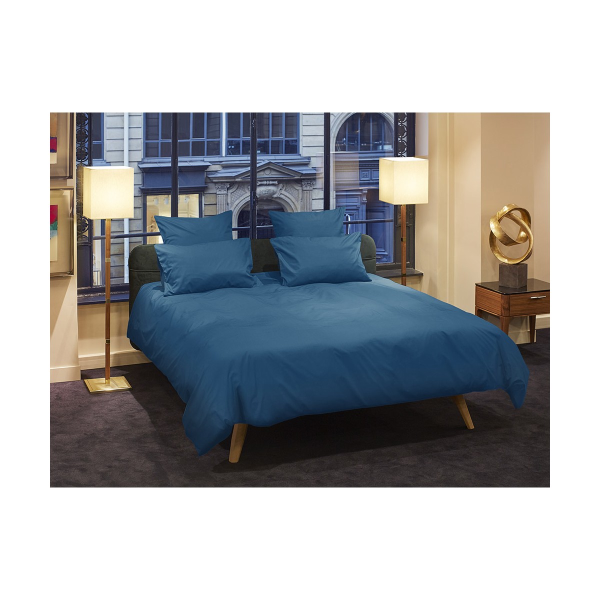 Housse de couette Uni Percale