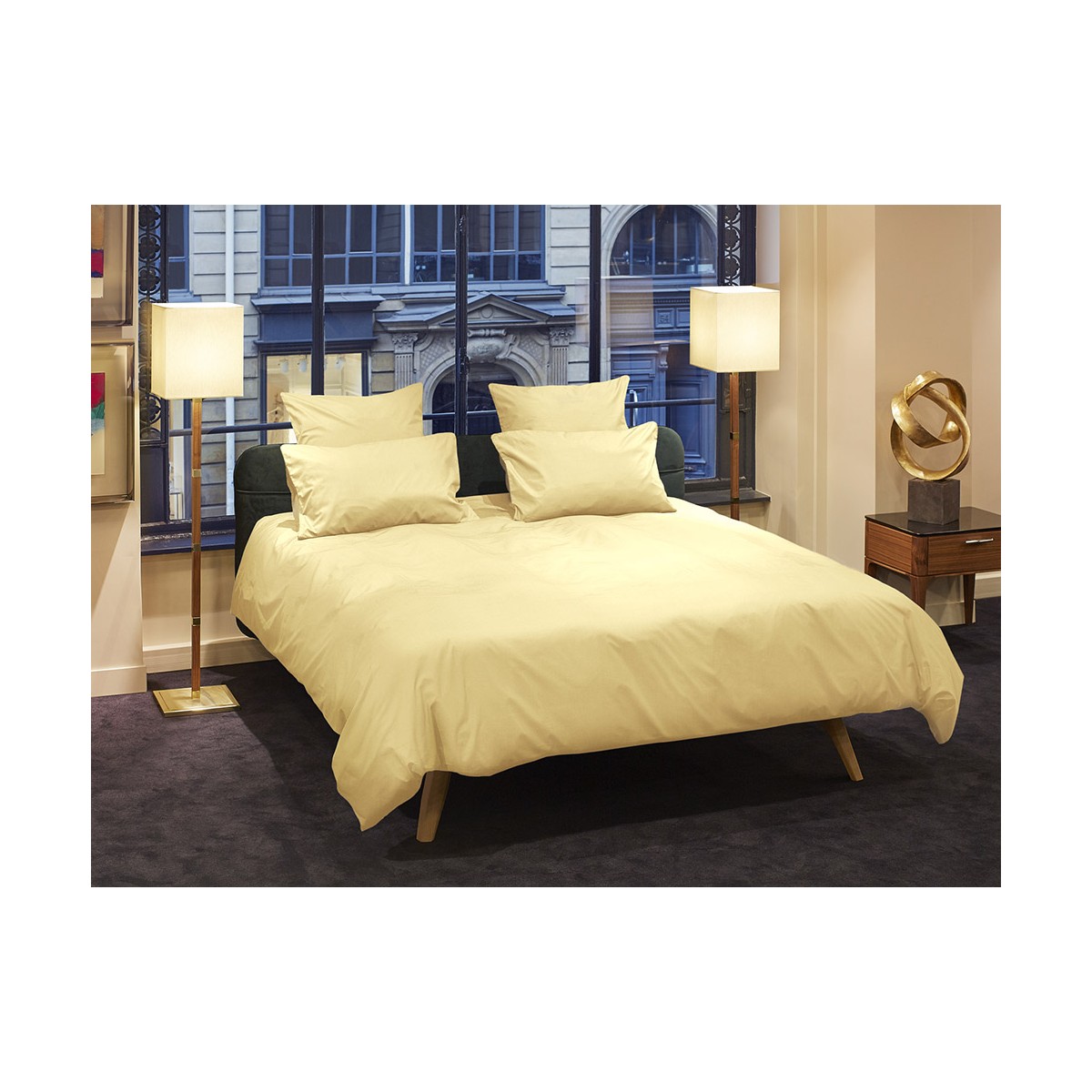 Housse de couette Uni Percale