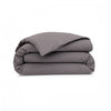 Parure de lit Onéa en percale coloris Anthracite