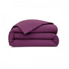 Housse de couette Percale Aubergine