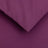 Housse de couette Percale Aubergine