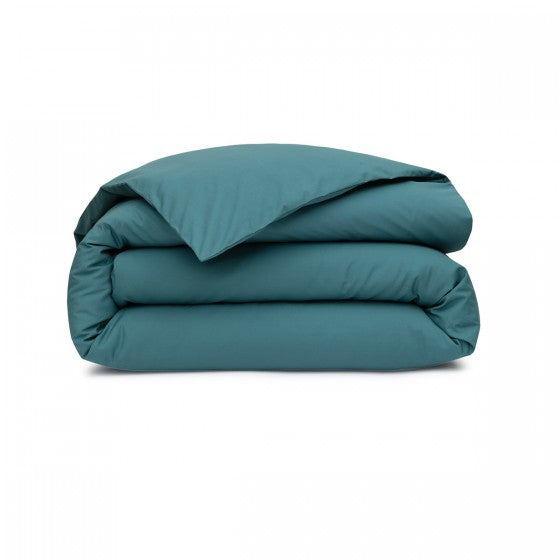 Housse de couette Percale Emeraude