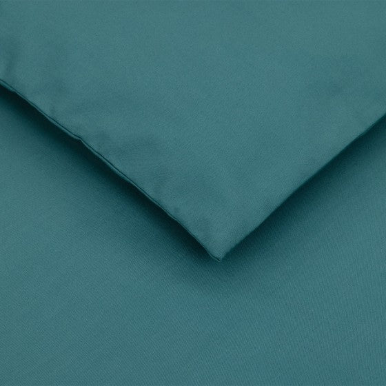 Housse de couette Percale Emeraude