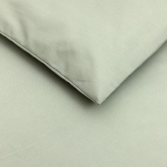 Housse de couette Percale Pistache
