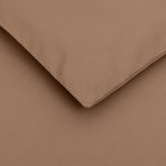 Housse de couette Percale Taupe