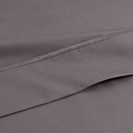 Drap plat Percale Anthracite