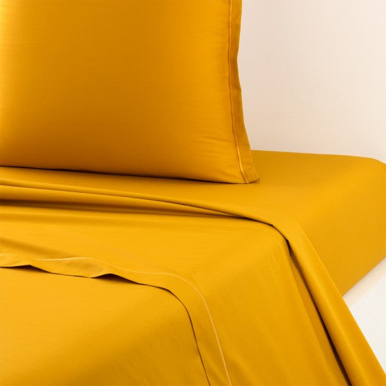 Drap plat Percale Curry