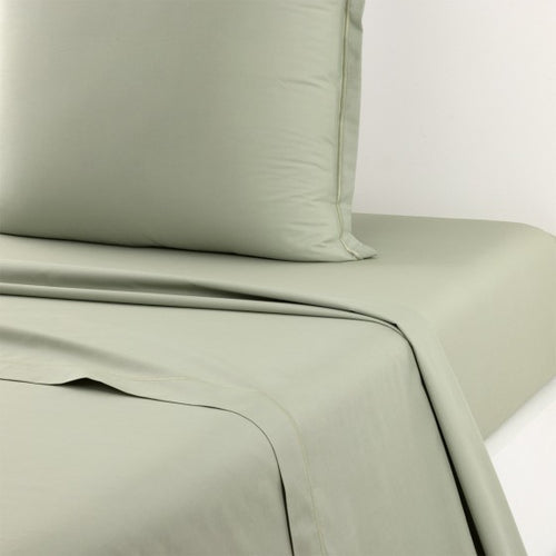Drap plat Percale Pistache