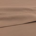 Drap plat Percale Taupe