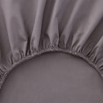 Drap housse Percale Anthracite