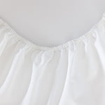 Drap housse Percale Blanc 45