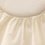 Drap housse Percale Crème 45