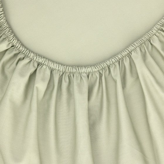 Drap housse Percale Pistache