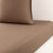 Drap housse Percale Taupe