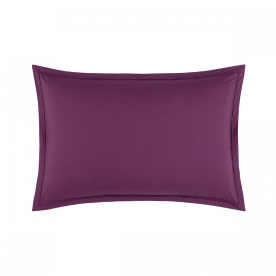 Taie d'oreiller Percale Aubergine