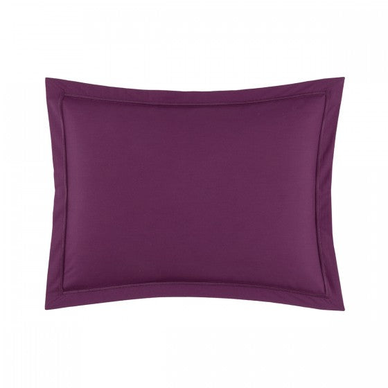 Taie d'oreiller Percale Aubergine