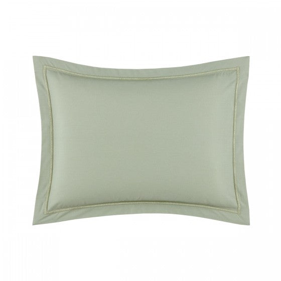 Taie d'oreiller Percale Pistache