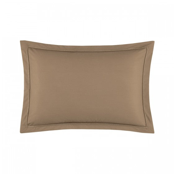 Taie d'oreiller Percale Taupe