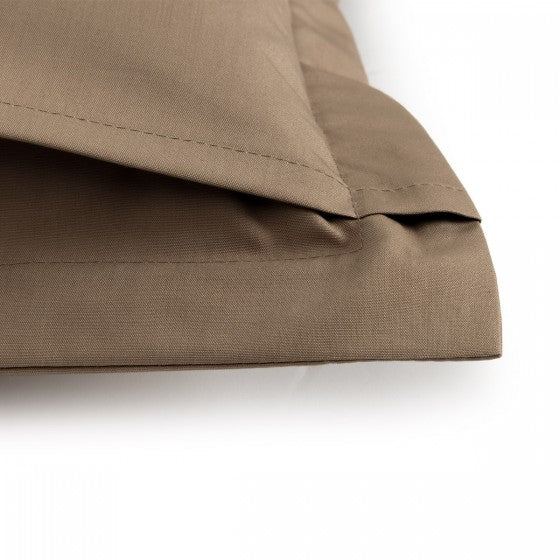 Taie d'oreiller Percale Taupe
