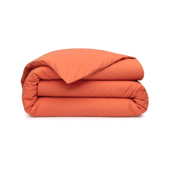 Housse de couette Percale Mandarine