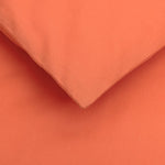 Housse de couette Percale Mandarine