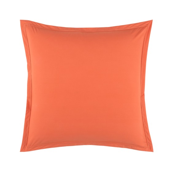 Taie d'oreiller Percale Mandarine