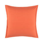 Taie d'oreiller Percale Mandarine
