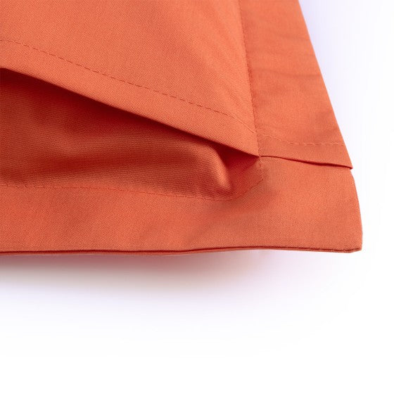 Taie d'oreiller Percale Mandarine
