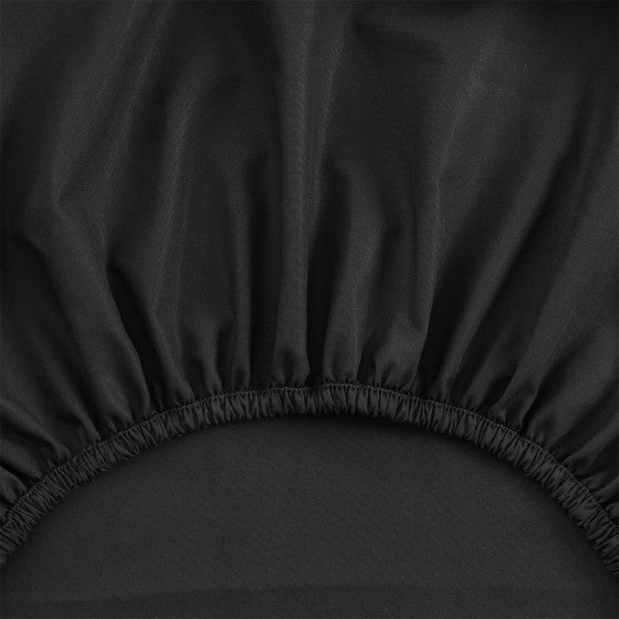 Drap housse Percale Noir 35