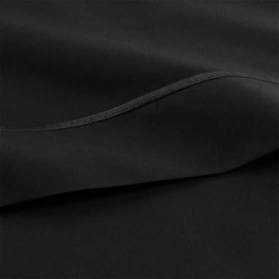 Drap plat Percale Noir