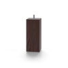 Set 4 pieds Carré Wenge