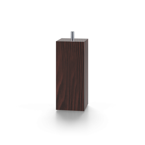 Set 4 pieds Carré Wenge