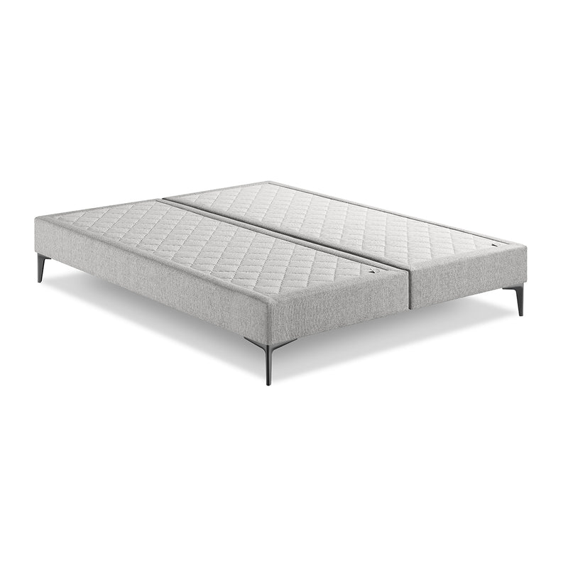 Sommier Somspring Gris