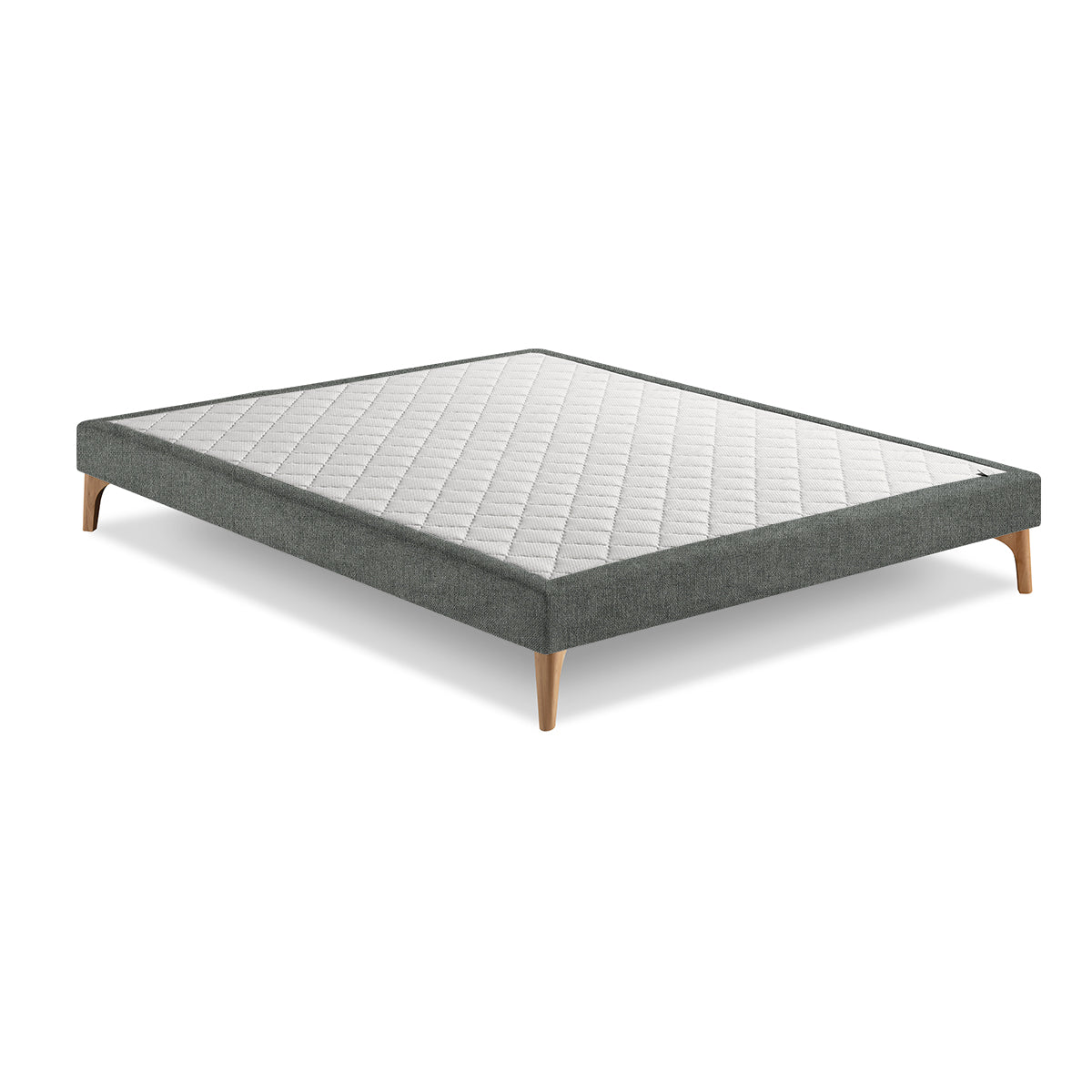 Sommier Tazolattes XL Gris foncé