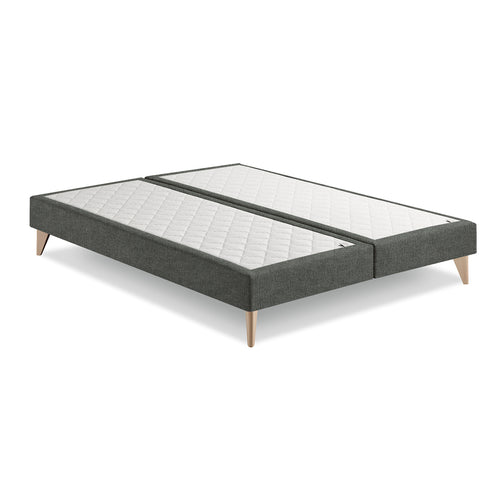 Sommier Tazolattes XL Gris foncé