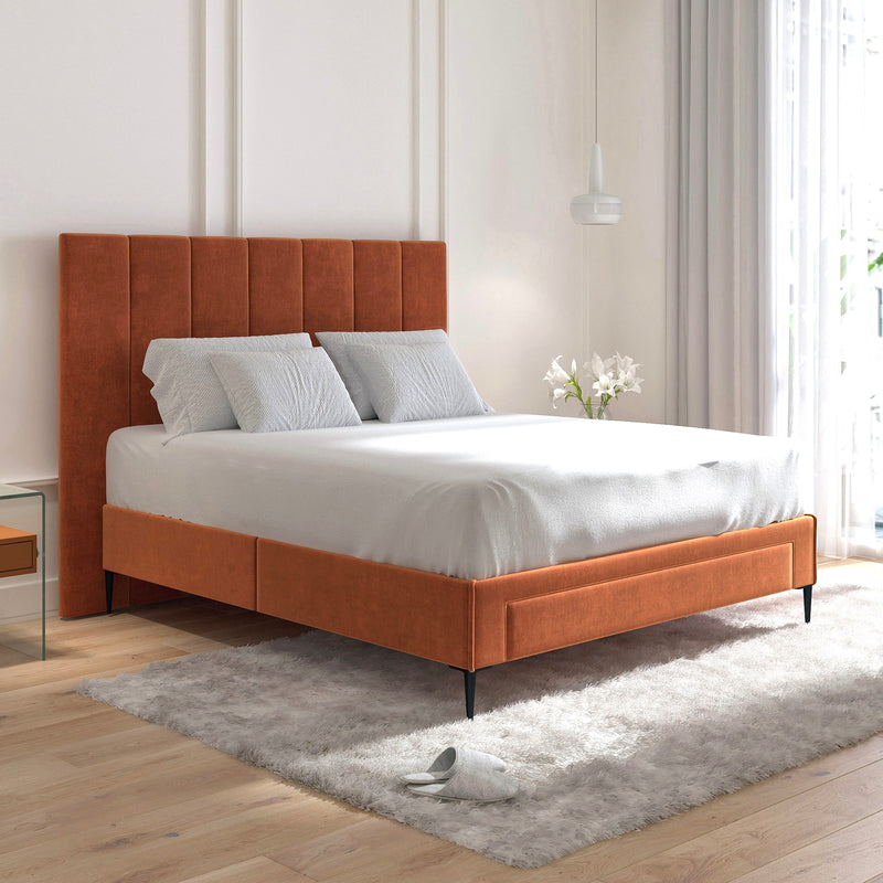 Tête de lit Agathe - Terracotta