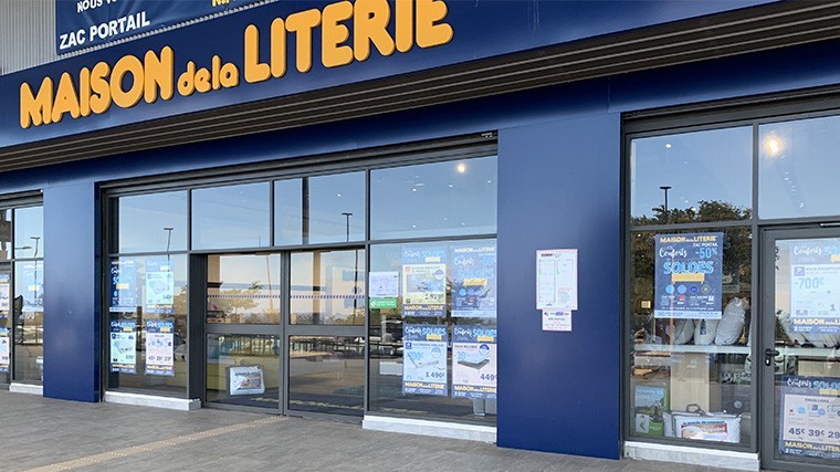 Magasin de matelas et sommiers à Sainte-Clotilde