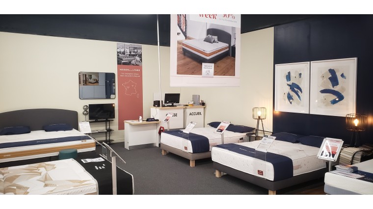 Magasin de matelas et sommiers à Saint-Etienne-de-Saint-Geoirs