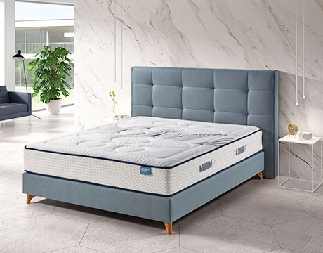 Ensemble Matelas Ressorts 7 zones COSMA + Sommier - Made in France